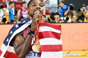 Nach Gold-Schub: Lyles peilt wie Bolt das Triple an