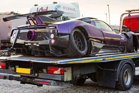 Pagani Zonda 760 LH Lewis Hamilton Crash Unfall