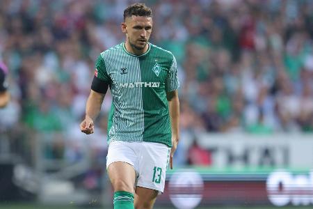 Atemwegserkrankung: Bremen ohne Verteidiger Veljkovic Atemwegserkrankung: Bremen ohne Verteidiger Veljkovic