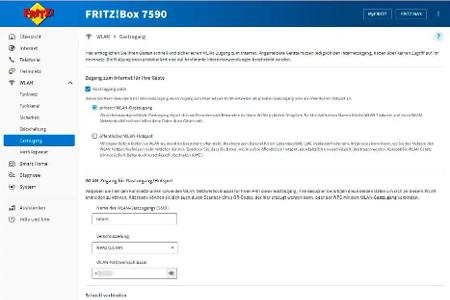 Die Fritzbox bietet vielfältige Optionen zur Konfiguration des WLAN-Gastzugangs. Wie bei jedem Router empfiehlt es sich, auch für das Gäste-WLAN ein starkes Passwort zu wählen.