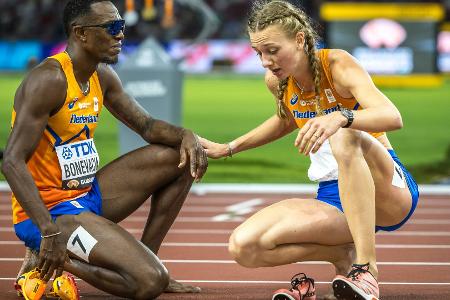 Furioses Finish: Bol führt Niederlande zu Staffel-Gold Furioses Finish: Bol führt Niederlande zu Staffel-Gold