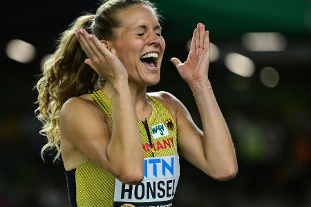 Hochsprung: Honsel WM-Achte - Ukrainerin Mahutschich siegt Hochsprung: Honsel WM-Achte - Ukrainerin Mahutschich siegt