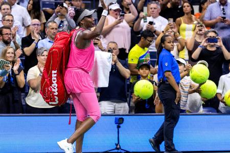 Williams chancenlos bei ihren 24. US Open Williams chancenlos bei ihren 24. US Open