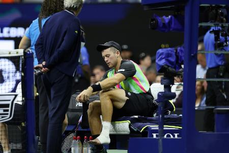 US Open: Hanfmann und Koepfer können Topstars nicht ärgern US Open: Hanfmann und Koepfer können Topstars nicht ärgern