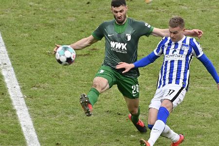 Sarenren Bazee wechselt vom FCA nach Bielefeld Sarenren Bazee wechselt vom FCA nach Bielefeld