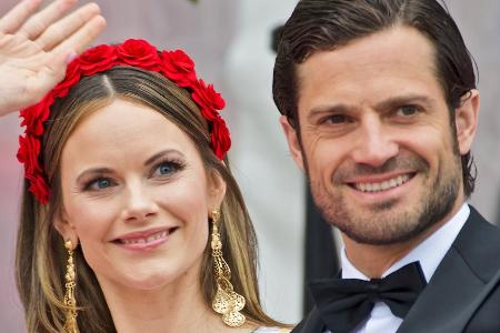 Prinzessin Sofia und Prinz Carl Philip feiern ihren Sohn Prinzessin Sofia und Prinz Carl Philip feiern ihren Sohn