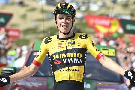 Vuelta: Etappensieg für Kuss, Martinez in Rot Vuelta: Etappensieg für Kuss, Martinez in Rot