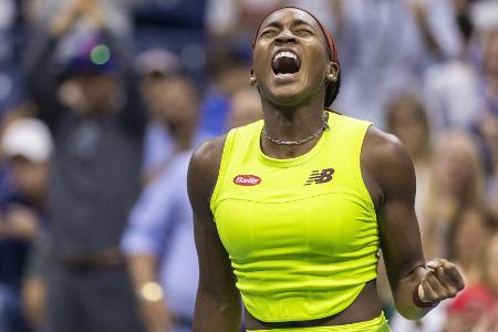 US Open: Gauff kämpft sich ins Achtelfinale - Rybakina raus US Open: Gauff kämpft sich ins Achtelfinale - Rybakina raus