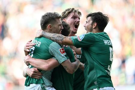 Erster Saisonsieg: Werder gibt Antwort auf Füllkrug-Abgang Erster Saisonsieg: Werder gibt Antwort auf Füllkrug-Abgang