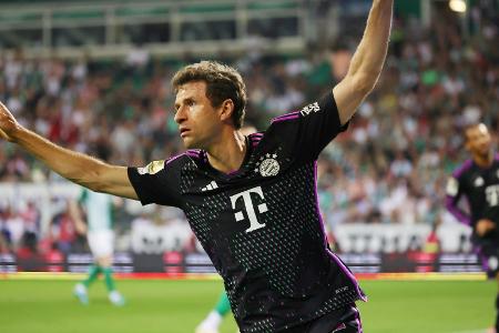 Gladbach mit Debütant Nicolas im Tor - Bayern mit Müller Gladbach mit Debütant Nicolas im Tor - Bayern mit Müller