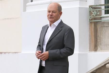 Olaf Scholz: Prellungen im Gesicht nach Sportunfall Olaf Scholz: Prellungen im Gesicht nach Sportunfall