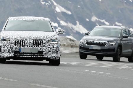 Erlkönig Skoda Superb Stufenheck Limousine