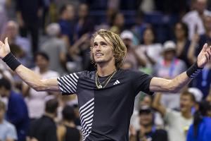US Open: Zverev gegen Alcaraz erneut zu später Stunde