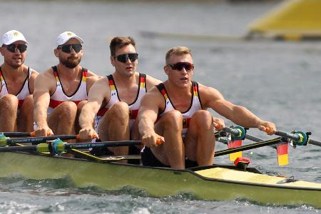Ruder-WM: Doppelvierer der Männer löst Olympia-Ticket