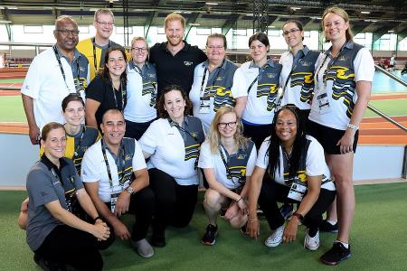 Invictus Games: Prinz Harry trifft Helfer vor offizieller Eröffnung Invictus Games: Prinz Harry trifft Helfer vor offizieller Eröffnung
