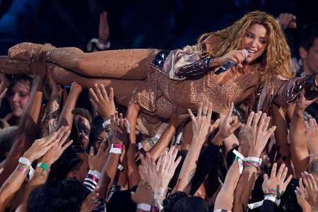 Video Music Awards: Taylor Swift räumt ab, Shakira lässt sich feiern Video Music Awards: Taylor Swift räumt ab, Shakira lässt sich feiern