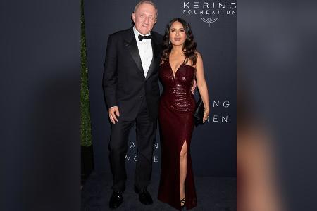 Salma Hayek: Wow-Auftritt auf dem roten Teppich in New York Salma Hayek: Wow-Auftritt auf dem roten Teppich in New York