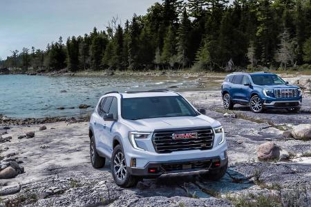 GMC Acadia Modelljahr 2024 Premiere Detroit GMC Acadia Modelljahr 2024 Premiere Detroit