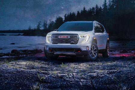 GMC Acadia Modelljahr 2024 Premiere Detroi