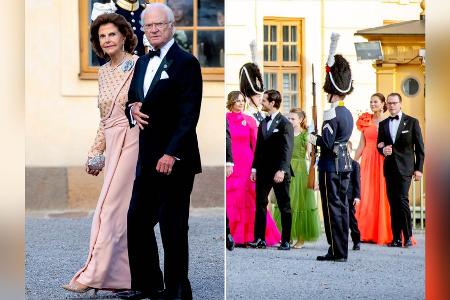Thronjubiläum von König Carl Gustaf: Privates Dinner in der Residenz Thronjubiläum von König Carl Gustaf: Privates Dinner in der Residenz