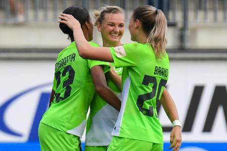 Frauen-Bundesliga: Wolfsburg startet souverän - RBL verliert Frauen-Bundesliga: Wolfsburg startet souverän - RBL verliert