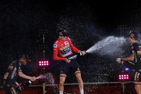 Kuss nach Vuelta-Triumph: Kuss nach Vuelta-Triumph: