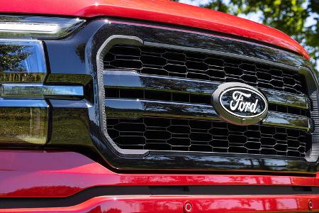 Ford neues Logo Emblem Plakette F-150 Facelift Modellpflege 2024