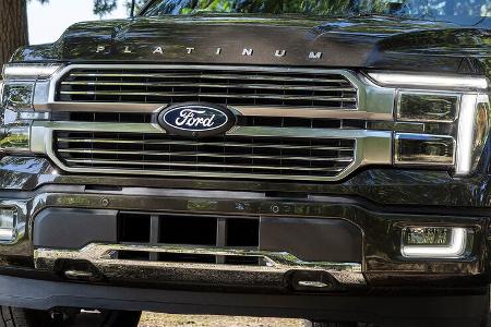 Ford neues Logo Emblem Plakette F-150 Facelift Modellpflege 2024