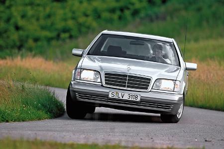Mercedes S-Klasse W140, Frontansicht
