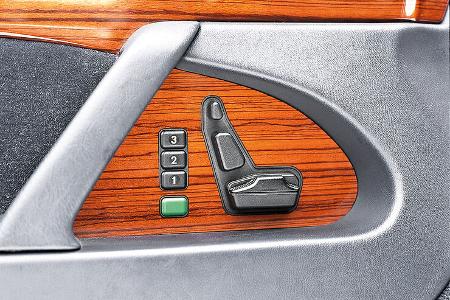 Mercedes S-Klasse W140, Sitzverstellung