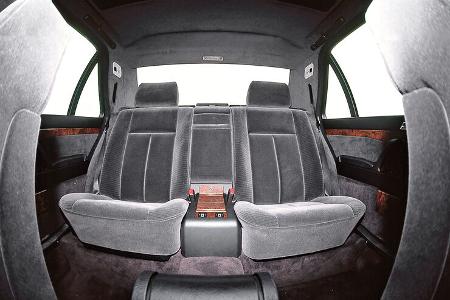 Mercedes S-Klasse W140, Fondsitze