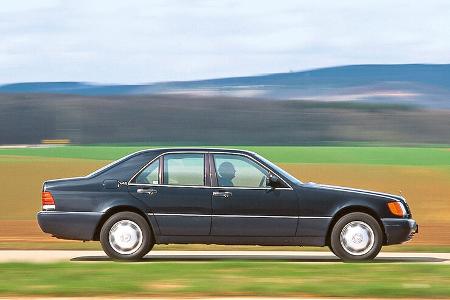 Mercedes S-Klasse W140, Seitenansicht
