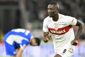 Guirassy trifft erneut: VfB an der Spitze