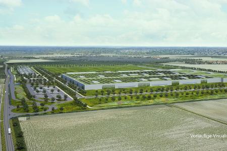 BMW Batteriewerk Strasskirchen Niederbayern Akku Gigafactory BMW Batteriewerk Strasskirchen Niederbayern Akku Gigafactory