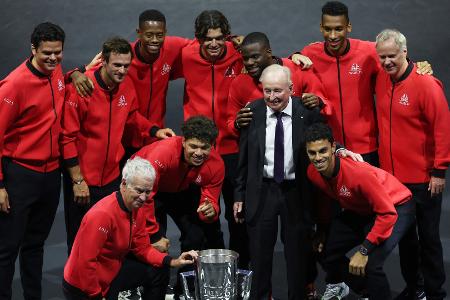 Laver Cup: Weltauswahl gewinnt erneut Laver Cup: Weltauswahl gewinnt erneut