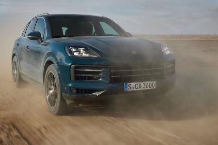 SPERRFRIST 18.4.23 Porsche Cayenne Facelift 2023
