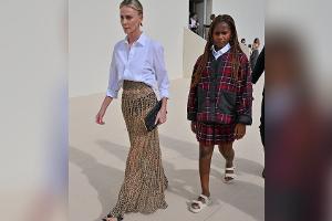 Charlize Theron bringt ihre elfjährige Tochter zur Dior-Show in Paris