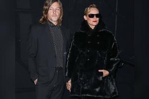 Norman Reedus und Diane Kruger als stylisches Duo bei der Fashion Week