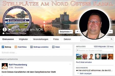 „Stellplätze am NOK“ sind die Leidenschaft von Gruppen-Gründer Ralf Freudenberg.