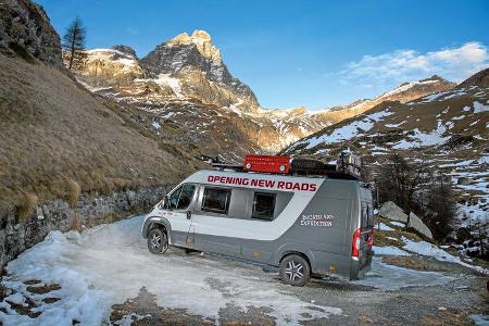 Wir wollten wissen, was der Allradantrieb vom Fiat Ducato 4x4 Expediation wirklich kann. Wir wollten wissen, was der Allradantrieb vom Fiat Ducato 4x4 Expediation wirklich kann.