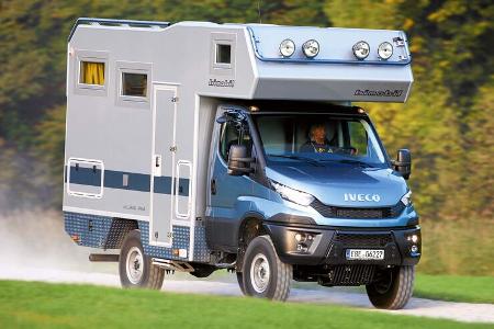 Der Iveco Daily ist für grobe Einsätze gedacht.
