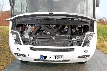 Motorraum beim Itineo JB 700