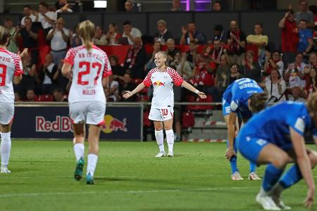 Erster Bundesligasieg für RB-Frauen Erster Bundesligasieg für RB-Frauen