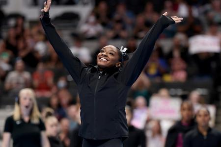Biles freut sich auf WM-Comeback in Antwerpen Biles freut sich auf WM-Comeback in Antwerpen