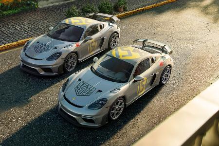 Porsche 718 Cayman GT4 RS TAG Heuer Carrera Panamericana Tribut Porsche 718 Cayman GT4 RS TAG Heuer Carrera Panamericana Tribut