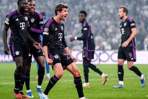 Zittersieg in Kopenhagen: Musiala und Tel retten Bayern