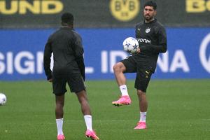 BVB mit Kapitän Can gegen Mailand