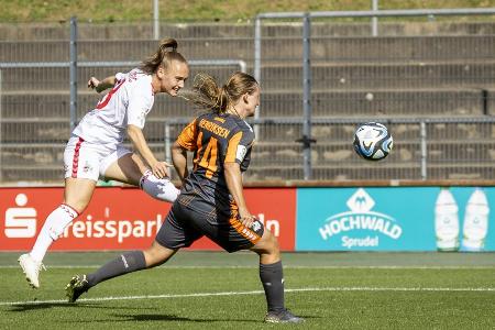 Frauen-Bundesliga: Köln siegt 4:1 gegen Duisburg Frauen-Bundesliga: Köln siegt 4:1 gegen Duisburg