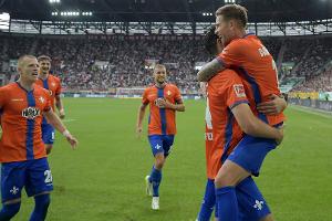 Erster Auswärtssieg: Darmstadt überrascht Augsburg