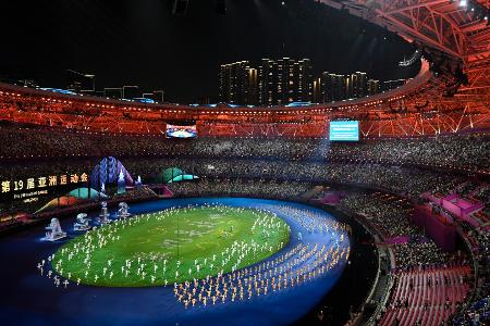 Gold-Rekord für China: Asienspiele offiziell beendet Gold-Rekord für China: Asienspiele offiziell beendet